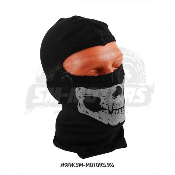 Подшлемник Rexwear LNR-B Skull (череп) черный 007795 купить