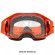 Очки для мотокросса OAKLEY Airbrake Moto оранжевые-черные / прозрачная (OO7046-B6) купить