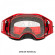Очки для мотокросса OAKLEY Airbrake Moto красные-черные / прозрачная (OO7046-A9) купить