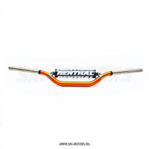 Руль алюминиевый RENTHAL TWINWALL MX/Enduro 998-01-OR (803 x 98 мм) оранжевый