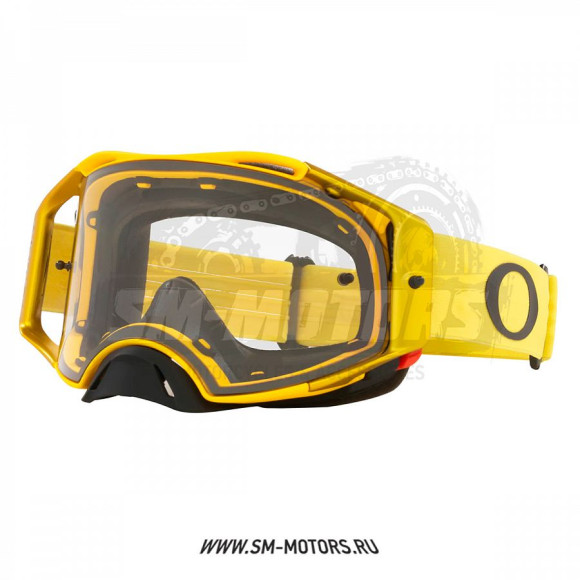 Очки для мотокросса OAKLEY Airbrake Moto желтые-черные / прозрачная (OO7046-B5) купить
