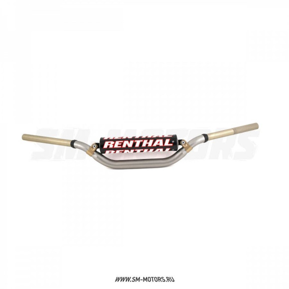 Руль алюминиевый RENTHAL TWINWALL MX/Enduro 998-01-TG (803 x 98 мм) титановый купить