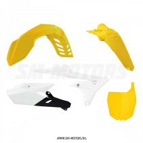 Комплект пластика R-TECH YAMAHA WRF250 15-19 WRF450 16-18 белый/желтый (R-KITWRF-GY0-515)