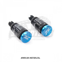 Клапаны вилки для сброса воздуха ZETA WP синий (2 шт) (ZE91-1429)