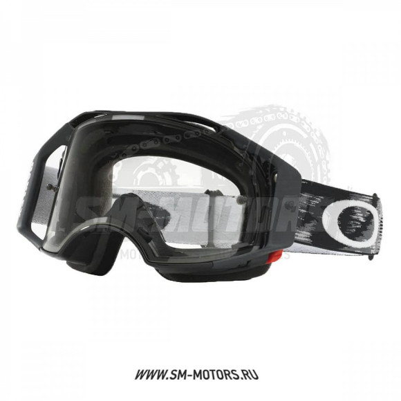 Очки для мотокросса OAKLEY Airbrake чёрные матовые / прозрачная (OO7046-A0) купить