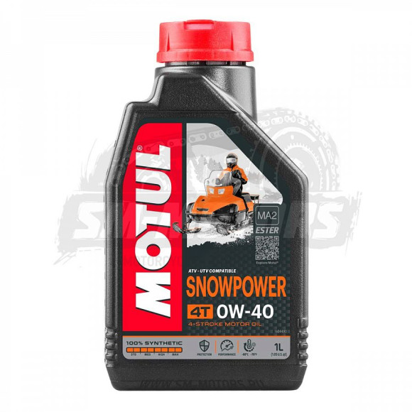 Масло Motul 4T Snowpower 0w40 1л (арт. 105891) купить