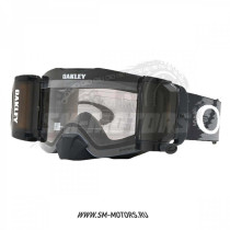 Очки для мотокросса OAKLEY Front Line Speed черн. мат/ св. серая с перемоткой (OO7087-53)