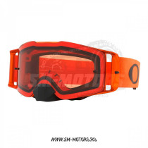 Очки для мотокросса OAKLEY Front Line Moto оранжевые-черные / бронзовая Prizm MX (OO7087-55)
