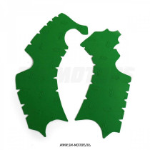 Защита рамы ATHENA VIBRAM (резина) KAWASAKI KXF250 13-20 зеленый (M7338V)
