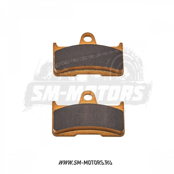 Колодки дискового тормоза (металлокерамика) ATV все модели СF Moto задние FA 344 SM-PARTS купить