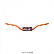 Руль алюминиевый RENTHAL FATBAR MX/Enduro 604-01-OR (804 x 104 мм) оранжевый