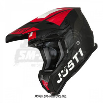 Шлем кроссовый JUST1 J22 Carbon Adrenaline