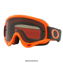 Очки для мотокросса OAKLEY O-Frame Solid оранжевые-серые / темно-серая (OO7029-47)