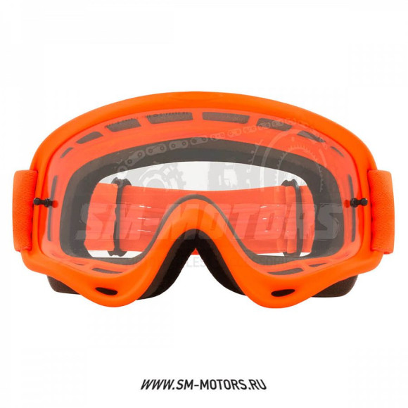 Очки для мотокросса OAKLEY O-Frame Moto оранжевые-черные / прозрачная (OO7029-66) купить