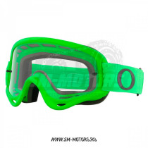 Очки для мотокросса OAKLEY O-Frame Moto зеленые-черные / прозрачная (OO7029-64)
