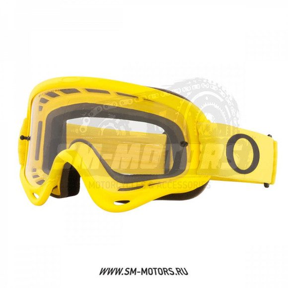 Очки для мотокросса OAKLEY O-Frame Moto желтые-черные / прозрачная (OO7029-65) купить