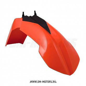 Крыло переднее R-TECH KTM SX65 12-15 оранжевый/черный (R-PAKTMAR1265) купить