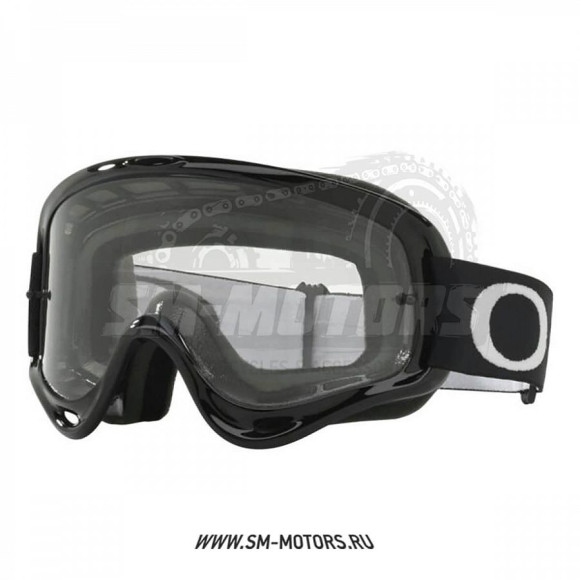 Очки для мотокросса OAKLEY O-Frame Solid черные глянцевые / прозрачная (OO7029-53) купить