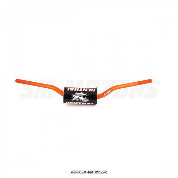 Руль алюминиевый RENTHAL FATBAR MX/Enduro 827-01-OR (811 x 92 мм) оранжевый купить
