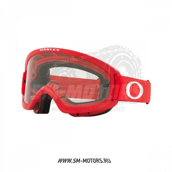 Очки для мотокросса OAKLEY O-Frame 2.0 PRO SX MX красные/прозрачная (OO7116-18) купить