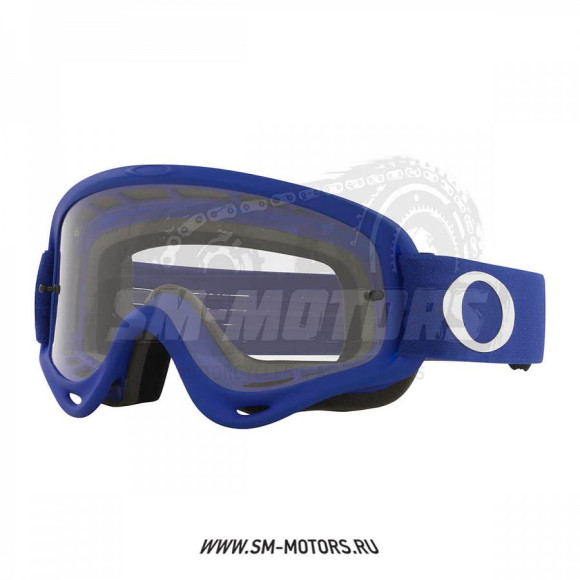 Очки для мотокросса OAKLEY O-Frame Moto синие-черные / прозрачная (OO7029-62) купить