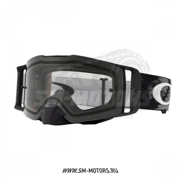 Очки для мотокросса OAKLEY Front Line Matte Black Speed / прозрачная (OO7087-01) купить