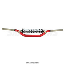 Руль алюминиевый RENTHAL TWINWALL MX/Enduro 918-01-RD (801 x 99 мм) красный