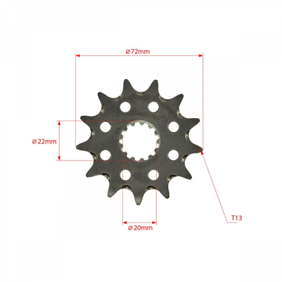Звезда ведущая самоочищающаяся SMP-F0432 13T SM-PARTS (JTF 432 13) купить Звезда ведущая самоочищающаяся SMP-F0432 13T SM-PARTS (JTF 432 13) купить