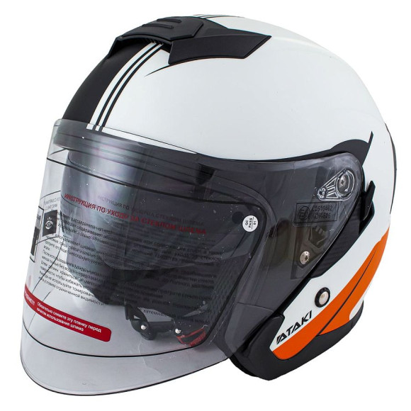 Шлем открытый со стеклом ATAKI JK526 Fusion купить Шлем открытый со стеклом ATAKI JK526 Fusion купить