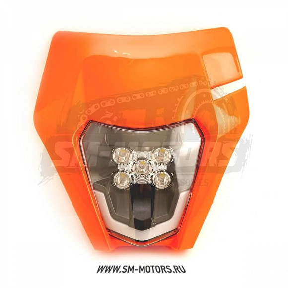 Фара LED Extreme KTM, Altete, GR8, Avantis Оранжевая ^ купить