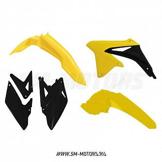 Комплект пластика R-TECH SUZUKI RMX450Z 10-17 желтый/черный (R-KITRMX-OEM-492) купить