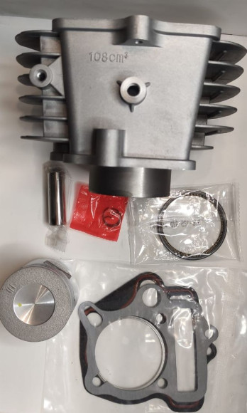 Цилиндро-поршневая группа 4Т 152/153FMI 125см3 D52,4, p13, H98 (алюминий) Цилиндро-поршневая группа 4Т 152/153FMI 125см3 D52,4, p13, H98 (алюминий)