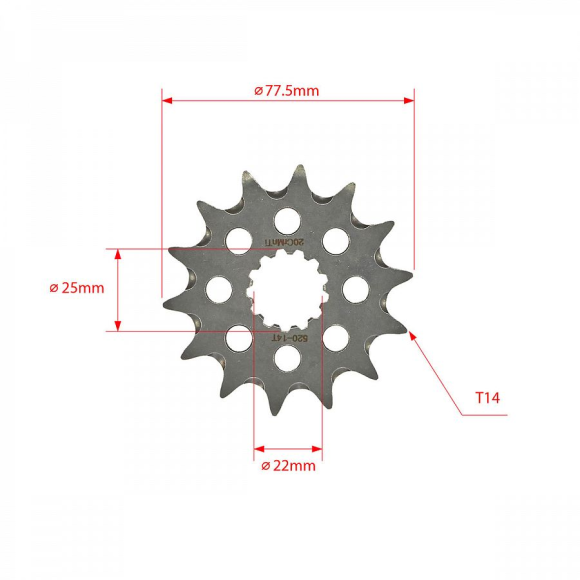 Звезда ведущая самоочищающаяся SMP-F0565 14T SM-PARTS (JTF 565 14) купить Звезда ведущая самоочищающаяся SMP-F0565 14T SM-PARTS (JTF 565 14) купить