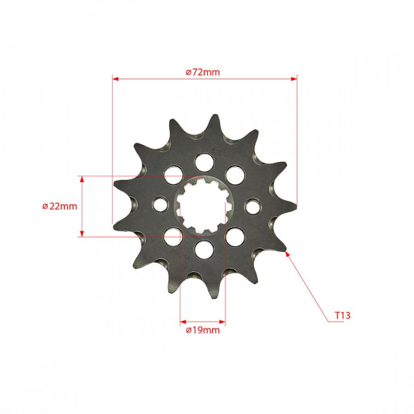 Звезда ведущая самоочищающаяся SMP-F1321 13T SM-PARTS (JTF 1321 13) купить Звезда ведущая самоочищающаяся SMP-F1321 13T SM-PARTS (JTF 1321 13) купить