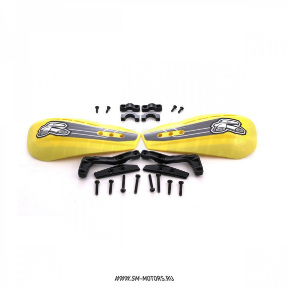 Защита рук двухкомпонентная + крепеж на руль RENTHAL HG-100 купить Защита рук двухкомпонентная + крепеж на руль RENTHAL HG-100 купить