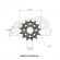 Звезда ведущая самоочищающаяся SMP-F1323 13T SM-PARTS (JTF 1323 13) купить