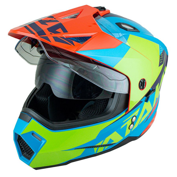 Шлем мотард ATAKI JK802 Splash купить Шлем мотард ATAKI JK802 Splash купить