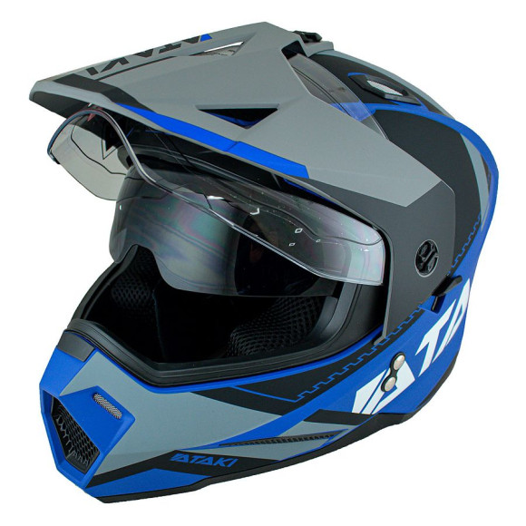 Шлем мотард ATAKI JK802 Splash купить Шлем мотард ATAKI JK802 Splash купить