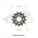 Звезда ведущая самоочищающаяся SMP-F1443 13T SM-PARTS (JTF 1443 13) купить