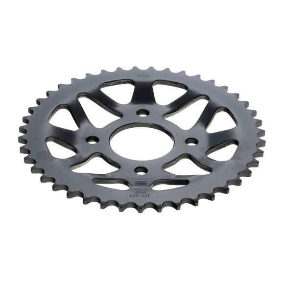 Звезда ведомая стальная KAYO K1, K2, T2 520-43 SM-PARTS купить