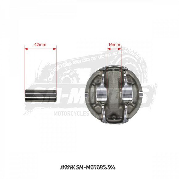 Поршень в сборе PRO-X YAMAHA YZF250 14-15 YZF250X 15-16 WRF250 15-17 d-76,96 мм (01.2414.B) купить Поршень в сборе PRO-X YAMAHA YZF250 14-15 YZF250X 15-16 WRF250 15-17 d-76,96 мм (01.2414.B) купить