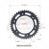 Звезда ведомая стальная KAYO K6, T4, T6 ( JT R210) 520-41 SM-PARTS купить