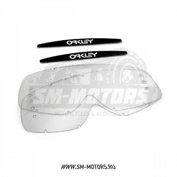 Линзы Oakley O-Frame XS LEXAN прозрачные одинарные для перемотки Roll-Off 2 шт. (AOO7014RO 000002) купить