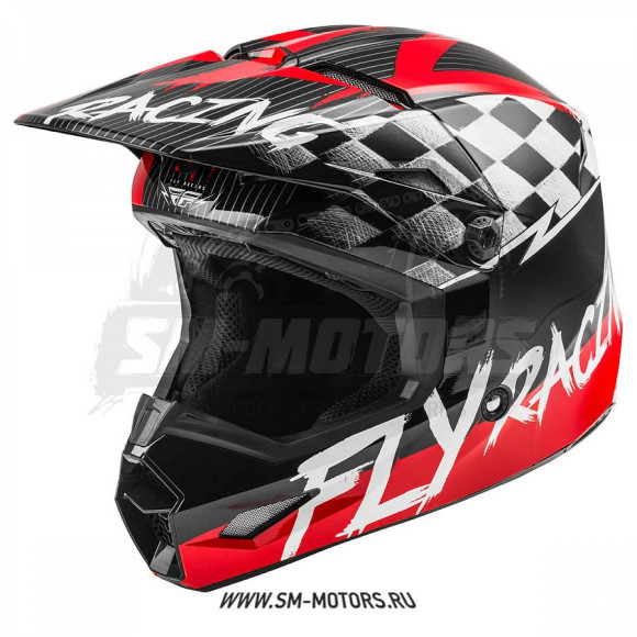 Шлем кроссовый FLY RACING KINETIC Sketch детский купить