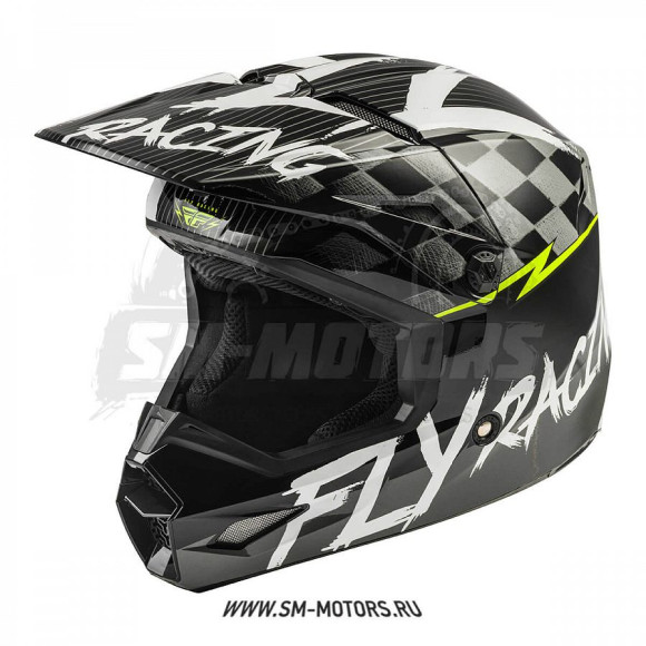 Шлем кроссовый FLY RACING KINETIC Sketch детский купить Шлем кроссовый FLY RACING KINETIC Sketch детский купить