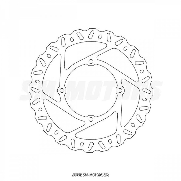 Диск тормозной Pro-X Kawasaki KX250F/450F 15-18 передний (37.BD14315) купить