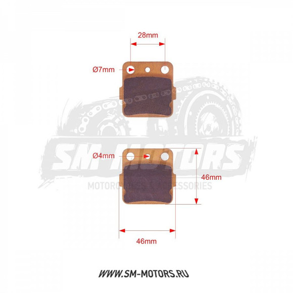 Тормозные колодки SM-PARTS OFF-ROAD FA 084 купить Тормозные колодки SM-PARTS OFF-ROAD FA 084 купить