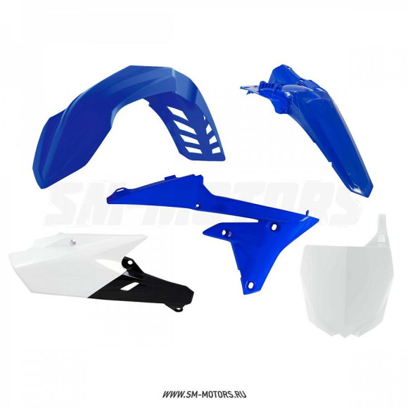 Комплект пластика R-TECH YAMAHA WRF250 15-19 WRF450 16-18 синий/белый/черный (R-KITWRF-OEM-515) купить