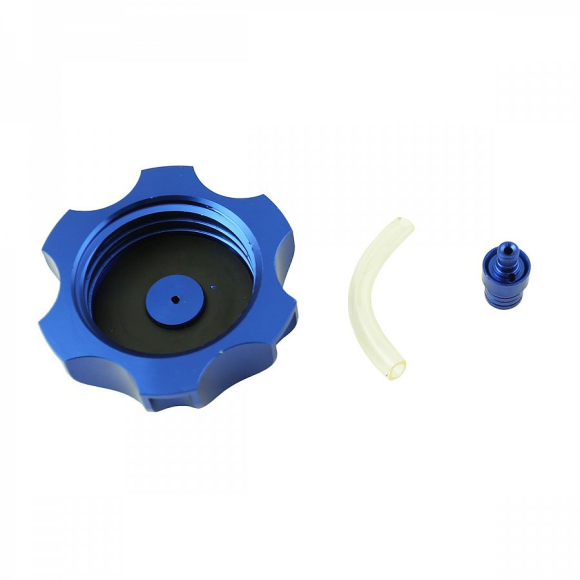 Крышка топливного бака ATAKI синяя CNC купить Крышка топливного бака ATAKI синяя CNC купить