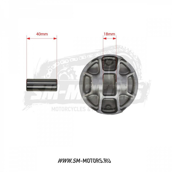 Поршень в сборе PRO-X YAMAHA YZF250 19-22 YZF250X 20-22 WRF250 20-22 d-76,95 мм (01.2439.B) купить Поршень в сборе PRO-X YAMAHA YZF250 19-22 YZF250X 20-22 WRF250 20-22 d-76,95 мм (01.2439.B) купить